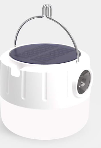 Lampka LED solarna turystyczna z funkcją powerbank