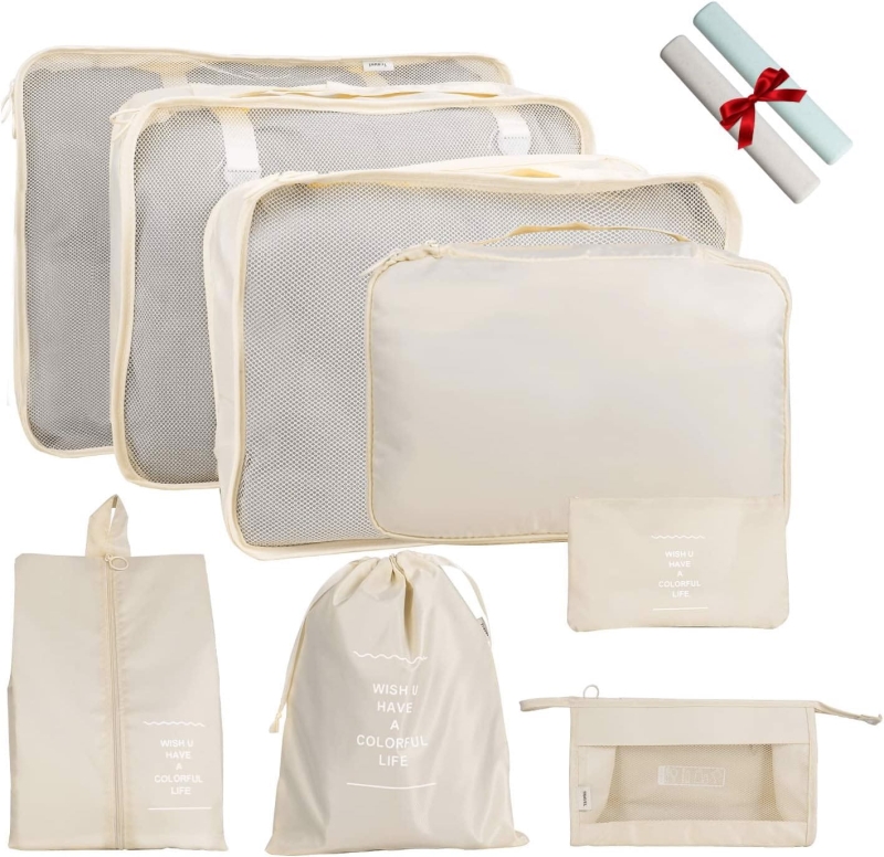 Organizer podróżny do walizki na ubrania 10szt