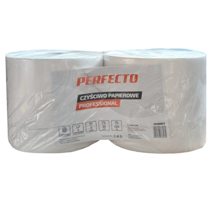 Ręcznik papierowy Perfecto 230 mb. biały 2 szt - 10382.jpg