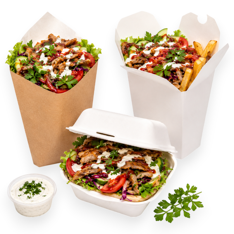 opakowania na kebab