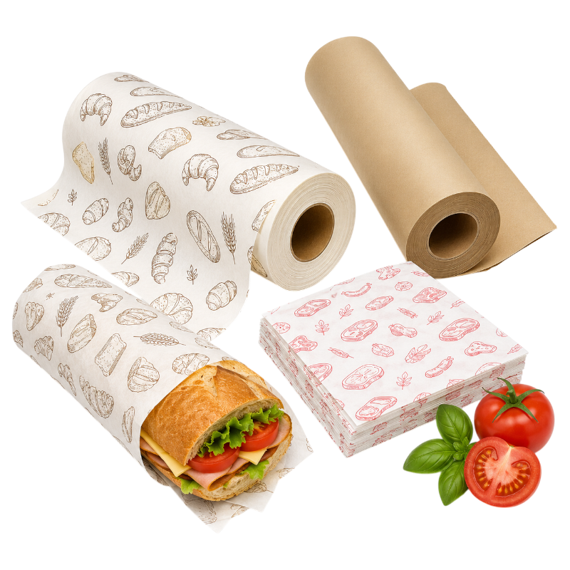 papier pakowy cateringowy